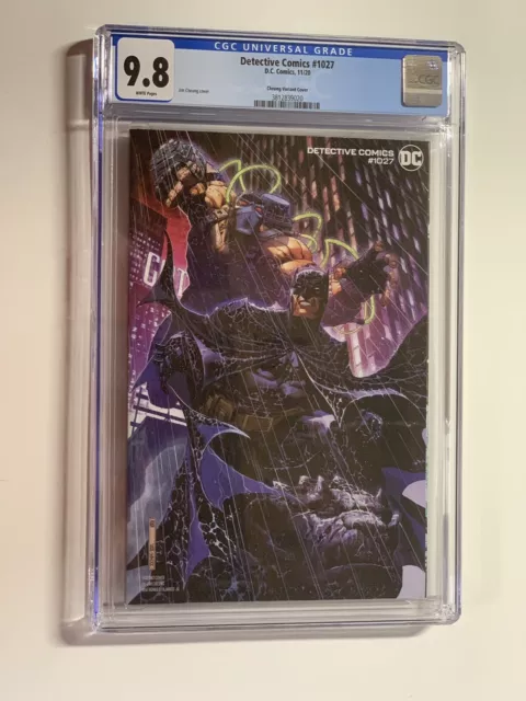 Detective Comics 1027 cgc 9.8 jim cheung variant cover dc comics 2020