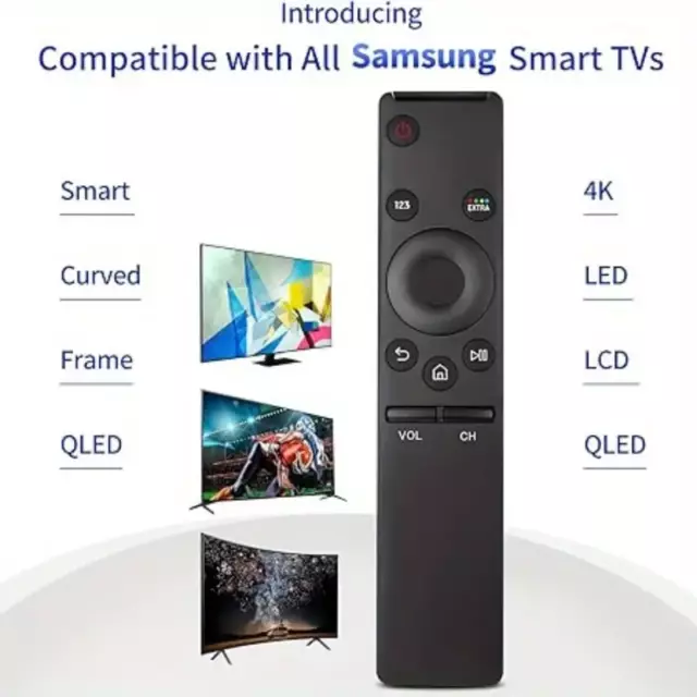 Ersatz Fernbedienung Samsung Smart remote Control Universal Netflix Prime TV NEU