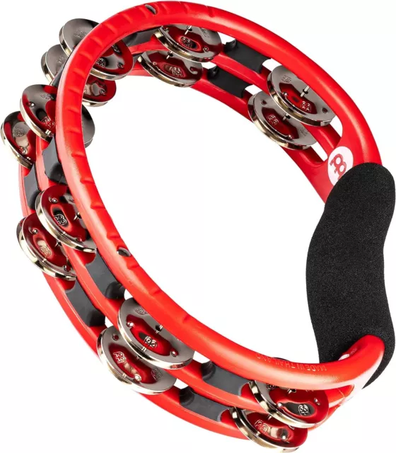 Meinl TMT1R Hand Steel Jingles Tambourine - Red