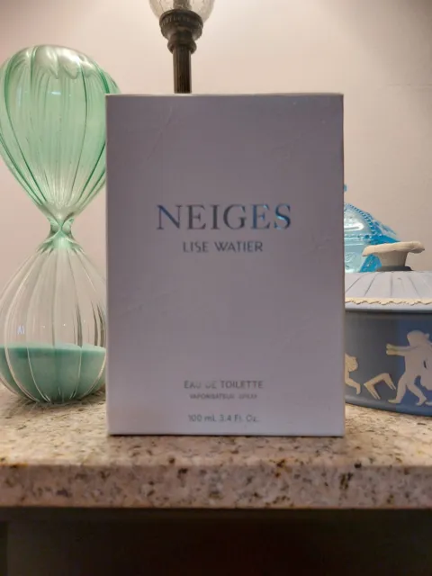 Neiges By Lise Watier Perfume 3.4 oz / 100 ml Eau De Parfum Spray NIB New In Box