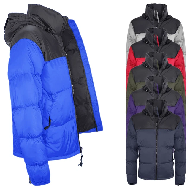 Giubbotto Uomo Invernale Giubbino Imbottito Piumino Casual Giacca Regular VEQUE 3