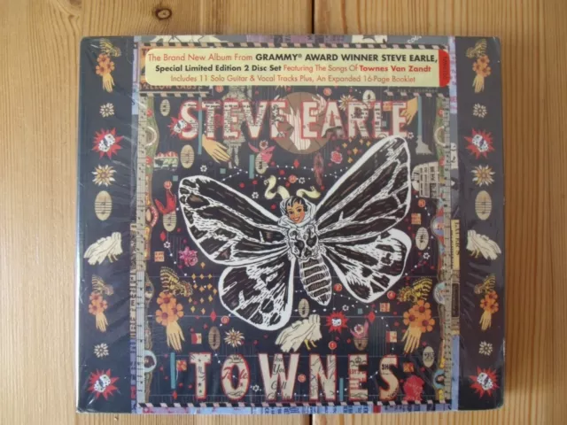STEVE EARLE - TOWNES - LIMITED EDITION 2 CD - NEW- OVP- See details!