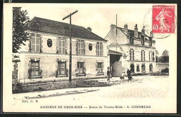 CPA Boissy-St.-Leger, Entree du Tourne-Bride, A. Coudreau 1927