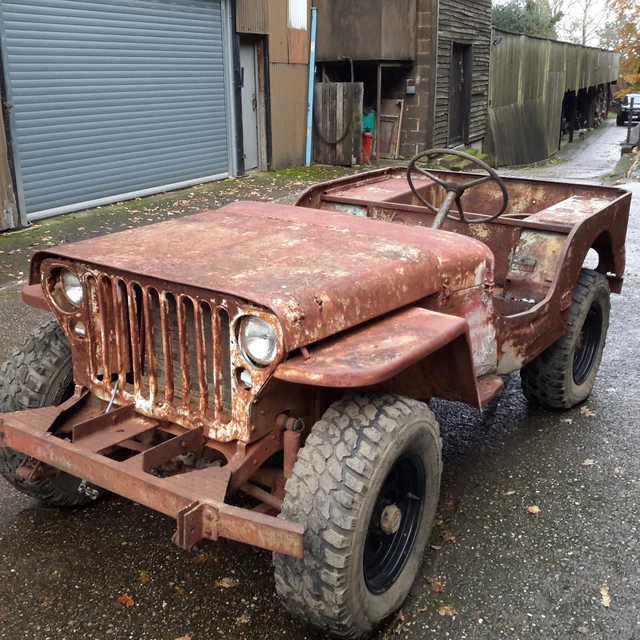 WILLY'S JEEP 1942 Ford GPW military vehicle classic car barn find WW2