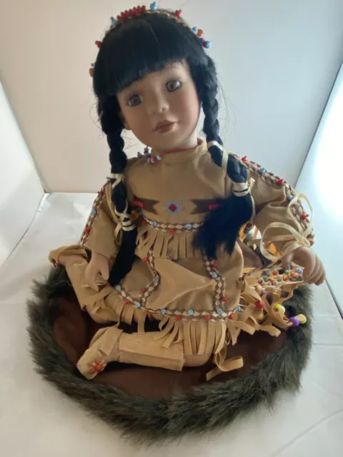 American Princess Porcelain Doll "Winema" Heritage Signature Collection
