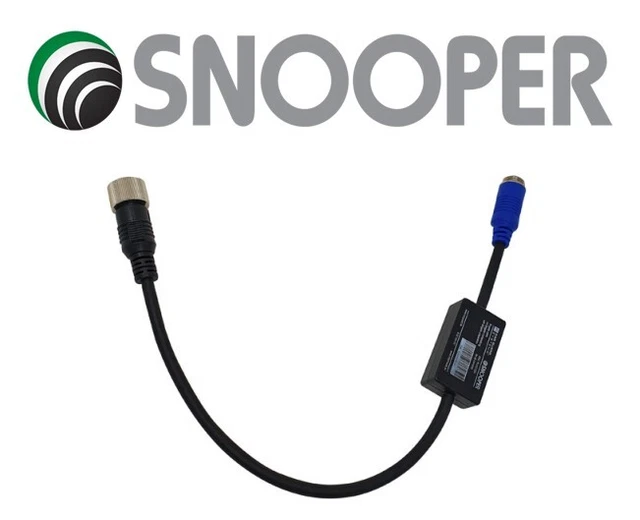 Adattatore telecamera snooper 4 pin chiusura a vite preinstallata. Cavo fotocamera brigata