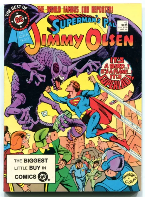 Best of DC 46 Superman’s Pal Jimmy Olsen NM 9.2 Blue Ribbon Digest 1983