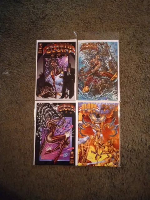 Image Comics Bad Girl "Glory" 1,1,1,2 Lot Of 2 KEY Issues NM PERFECT! Rare HTF!