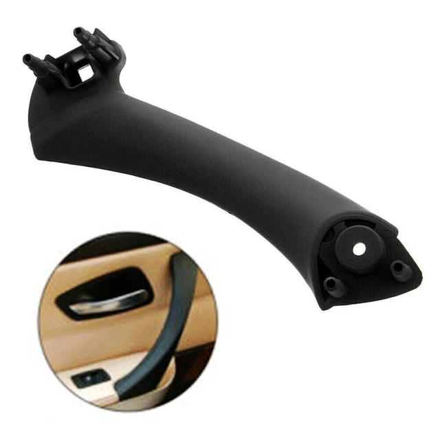 2x Left Side Inner+Outer Door Panel Handle Pull Trim Cover Set For BMW E90 328i