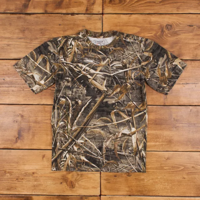 T-Shirt Realtree Camouflage S Magellan Outdoor Jagd grünes T-Shirt