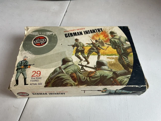 AIRFIX 51451-2 1/32 Scale Military Series German Infantry - Target Box ...