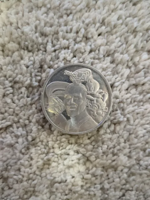 Space Jam 1996 Movie Promo Coin Michael Jordan Bugs Bunny Tweety Taz