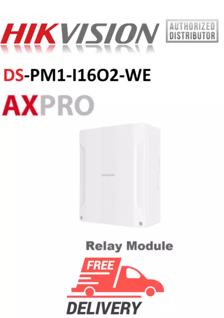 Hikvision DS-PM1-I16O2-WE PRO Relay Module for wired sesnors 1100m