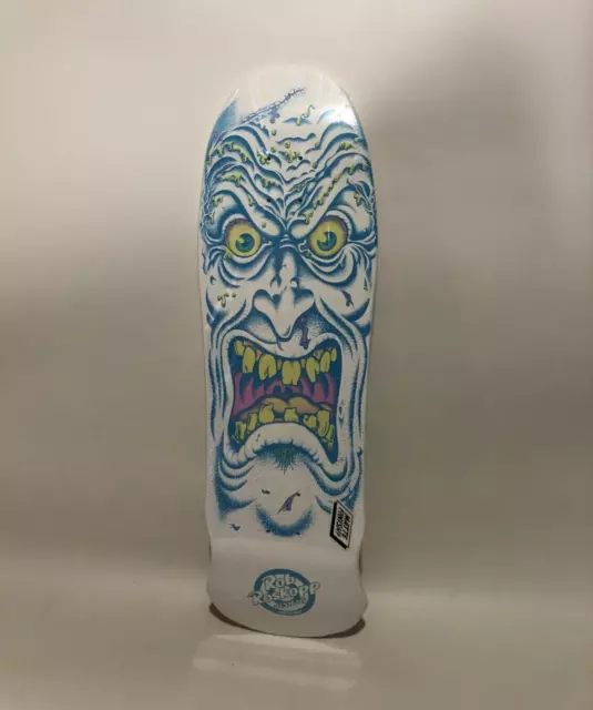 Santa Cruz Rob Roskopp Face Deck White