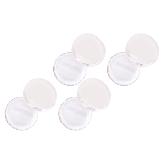4 Pcs Tragbarer Puderkasten Puderdose Make-up-Behälter Kosmetik