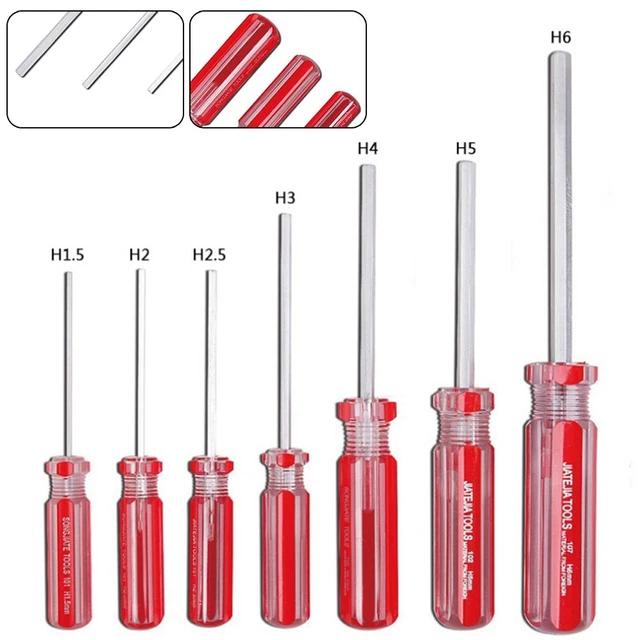 High Precision Steel Hex Screwdriver Set for Repairing Electronics and Models