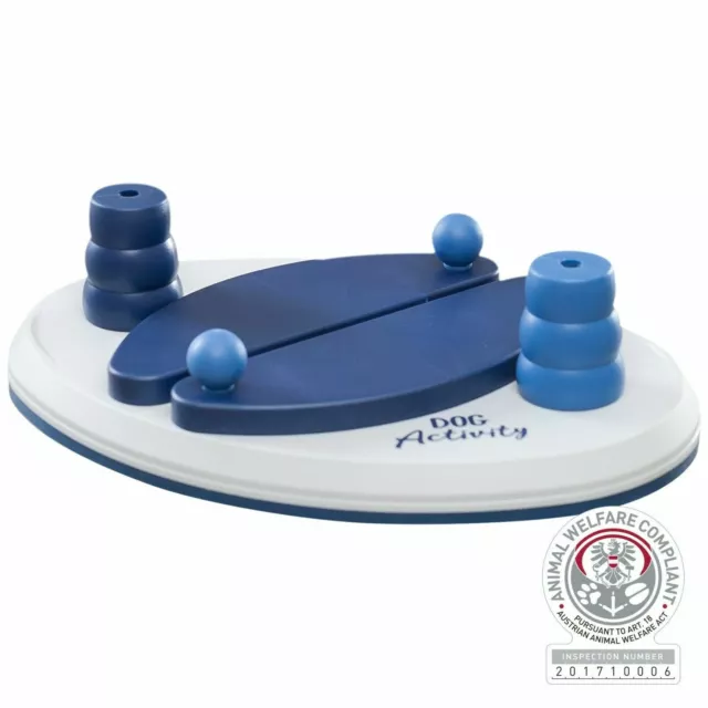 Trixie Push Away Dog Puppy Interactive Training Obedience Game Treat Toy 32018