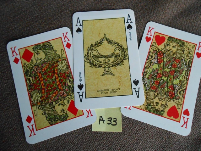 ♣️ Ancien jeu de cartes :  jeu original SEMP
