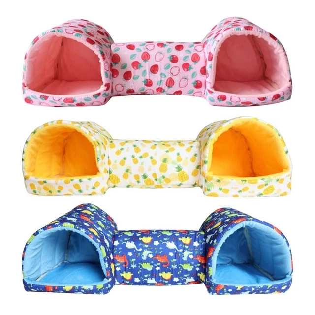 View of NATURAL SOFT BED Cave Toy for Small Animal Hamster Mouse Bed Hideaway £ ...
