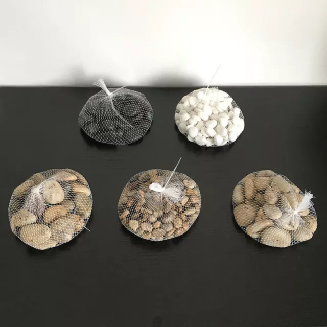 1kg Assorted Natural Decorative Stones Pebbles Aquarium Decoration Vase Garden 2