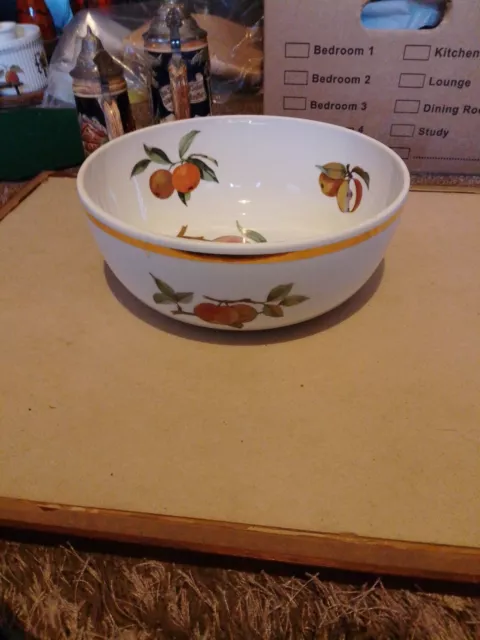 Royal Worcester Evesham Large Bowl