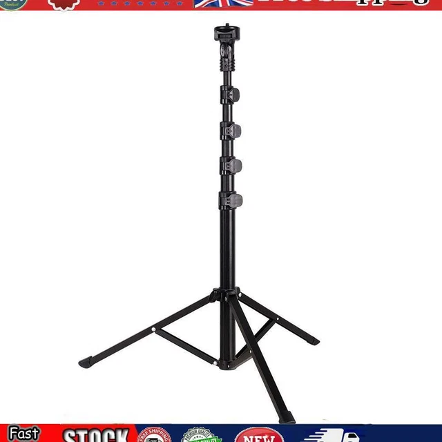 Aluminium 4-section Trigger Extendable Telescopic Tripod Adjustable for Camera