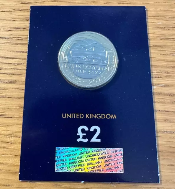 2023 Royal Mint Flying Scotsman £2 BUNC Royal Mint Coin