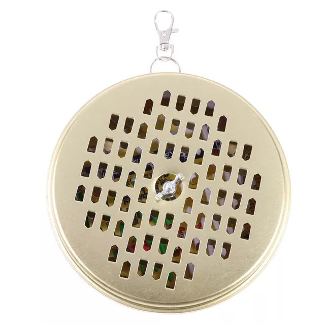 Hanging Mosquito Coil Holder Pan Incense Holder with Spring Buckle Decora.di