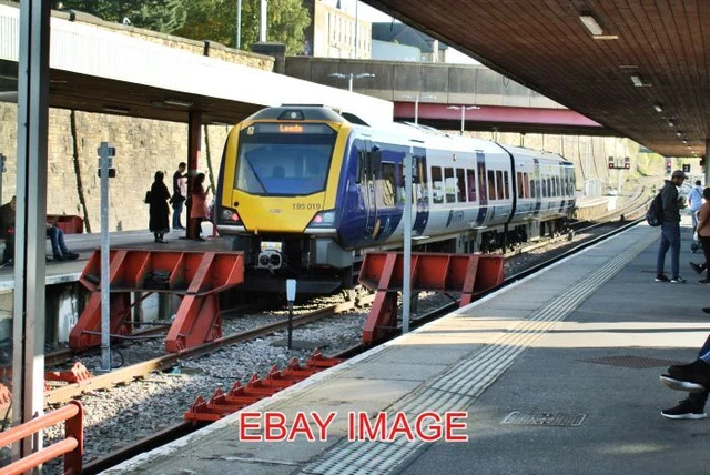 PHOTO NEW Northern Class 195 Diesel Unit 195019 At Bradford Interchange ...
