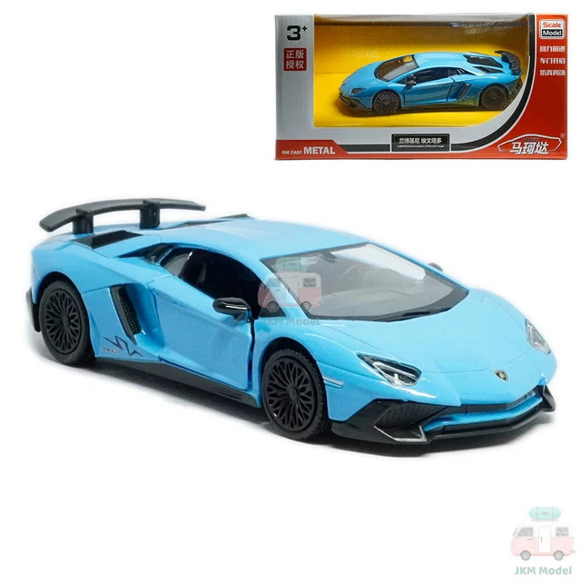 Modèle de voiture LP750-4 Lamborghini Aventador miniature avec son et Modèle de voiture LP750-4 Lamborghini Aventador miniature avec son et