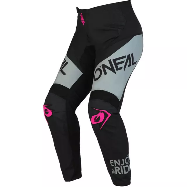 NEW Oneal Element Racewear Black/Pink Womens Dirt Bike Pants