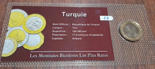 LES MONNAIES BICOLORES Les Plus Rares - Turquie - Club Francais De La