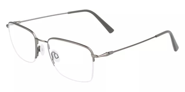 Flexon H6041 Eyeglasses Men Gunmetal Rectangle 54mm New 100% Authentic