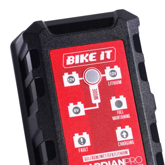 Bike It Guardian Pro 1 Intelligent Batterie Lithium Chargeur Mainteneur 6 & 12v 2