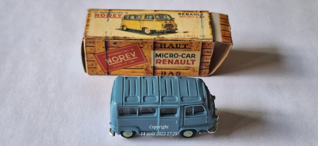 Renault 4 orange (Norev) 1/43e