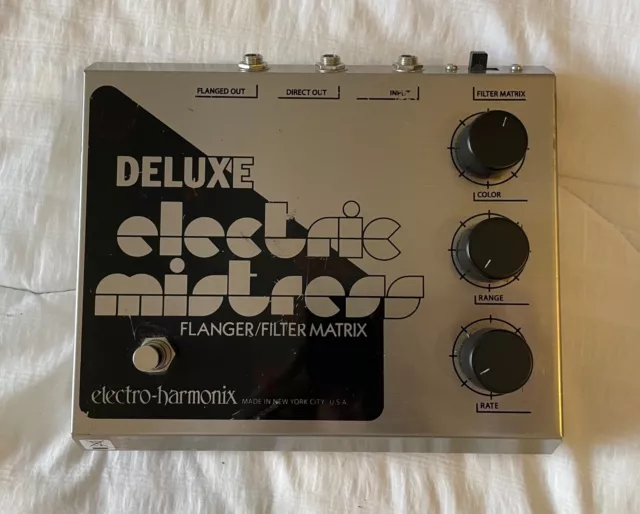 EHX Electro Harmonix - Deluxe Electric Mistress Reissue - Flanger Guitar Pedal