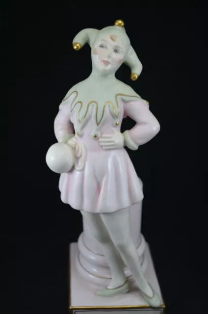 Royal Doulton Limited Edition Figurine - Lady Jester Hn 3924