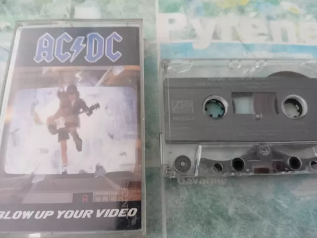 Cassette Audio K7 Acdc Up Your Video