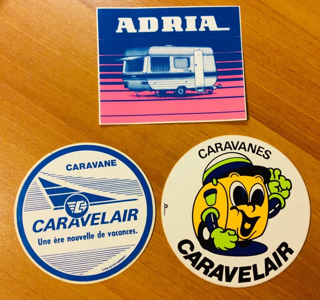 Autocollant Logo Classique Adria pour Van