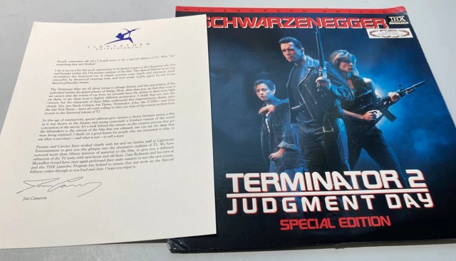 Terminator 2: Judgement Day (Laserdisc) Special Edition.