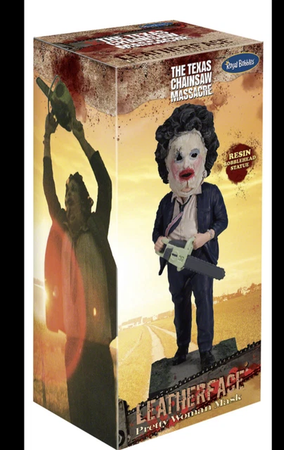 Royal Bobbles Texas Chainsaw Massacre Leatherface Bobblehead Spirit Exclusive