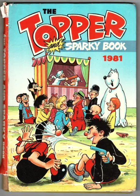 Topper & Sparky 1981 comic book annual (Tricky Dicky Beryl Peril) - combined P&P
