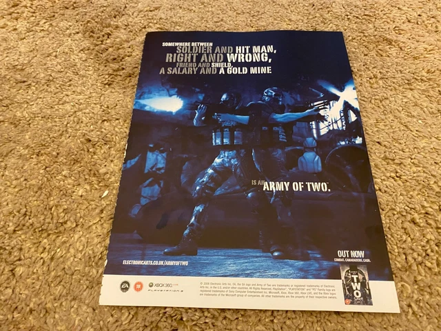 Vbk26 Playstation 3 & Xbox 360 Live Game - The Army Of Two