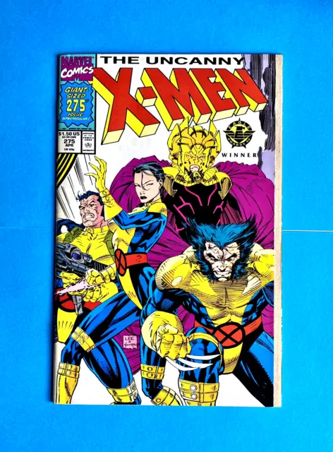 Uncanny X-Men #275 (Vol 1) Jim Lee  Marvel Comics  Apr 1991  V/G  1St Print