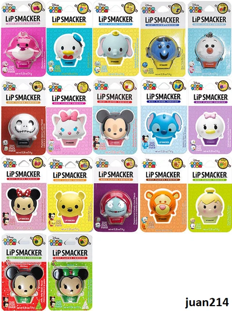 Disney Tsum Tsum Lip Smackers Lip Balm Star Wars Frozen Fab 5 Alice Nightmare