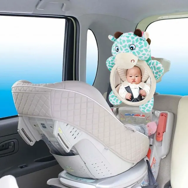 Lovely Cartoon  Car Headrest Mount Baby Safety Observation Rearview Mirror
