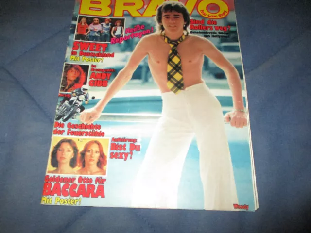 Bravo 16.2.1978 8/78 mit Baccara Poster Heft komplett