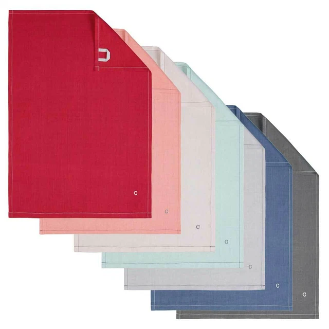 Geschirrtücher Cawö Home New Cuisine Solid 50x70 cm Halbleinen Spültücher