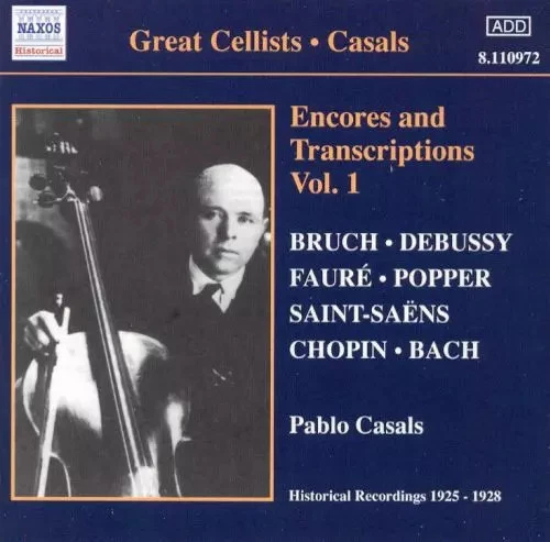 PABLO CASALS - Encores and Transcriptions Vol. 1, (CD) EUR 23,82