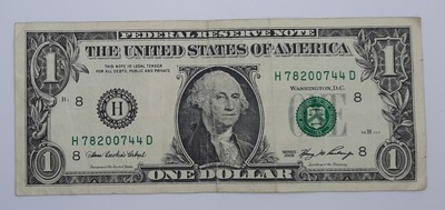 738 Stati Uniti United States of America 1 dollari G = Chicago serie 2017 BANCONOTA 